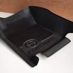Toyota Fortuner D4D Rubber Floor Mats (2005–2015) – Heavy Duty Moulded Full Set