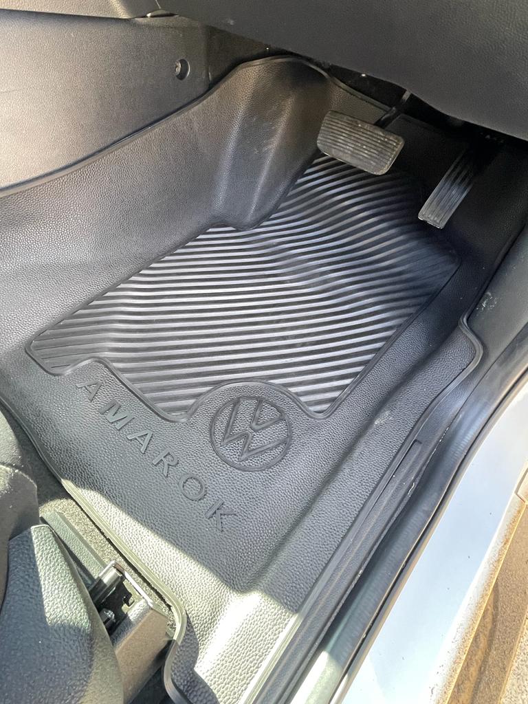 Next Gen Volkswagen Amarok Rubber Floor Mats – Heavy Duty Moulded Set