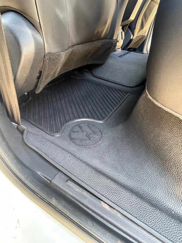 Volkswagen Amarok Rubber Floor Mats – Heavy Duty Moulded Set