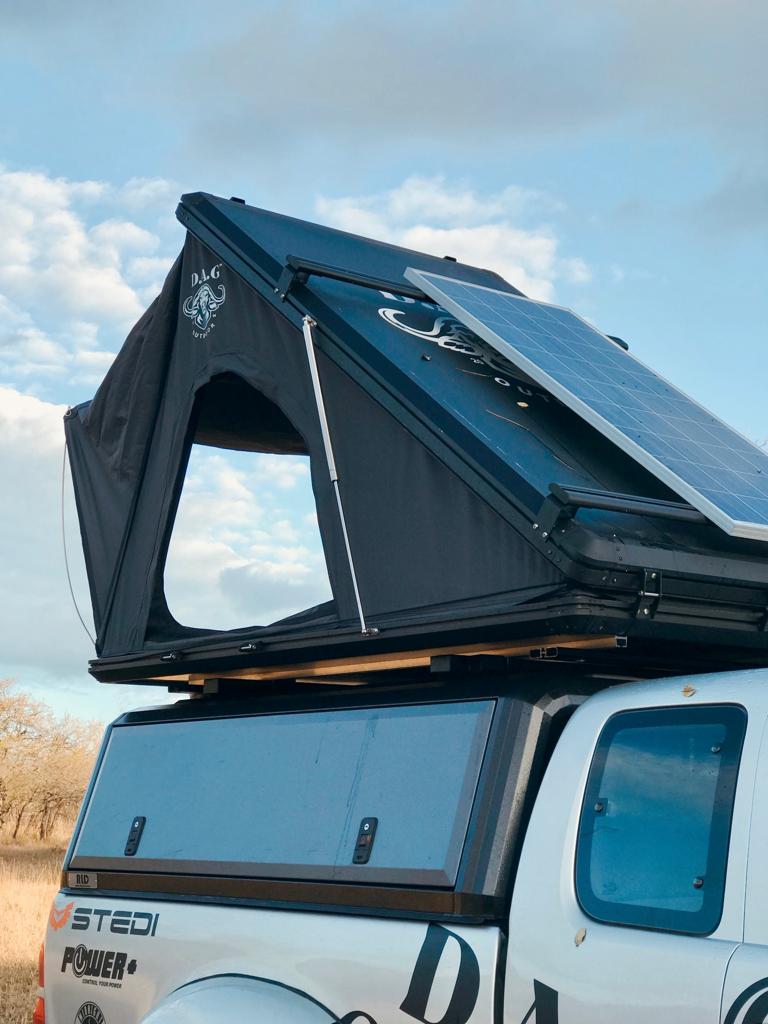 D.A.G Aluminium Roof Top Tent – Hard Shell Overlanding Tent with Mattress