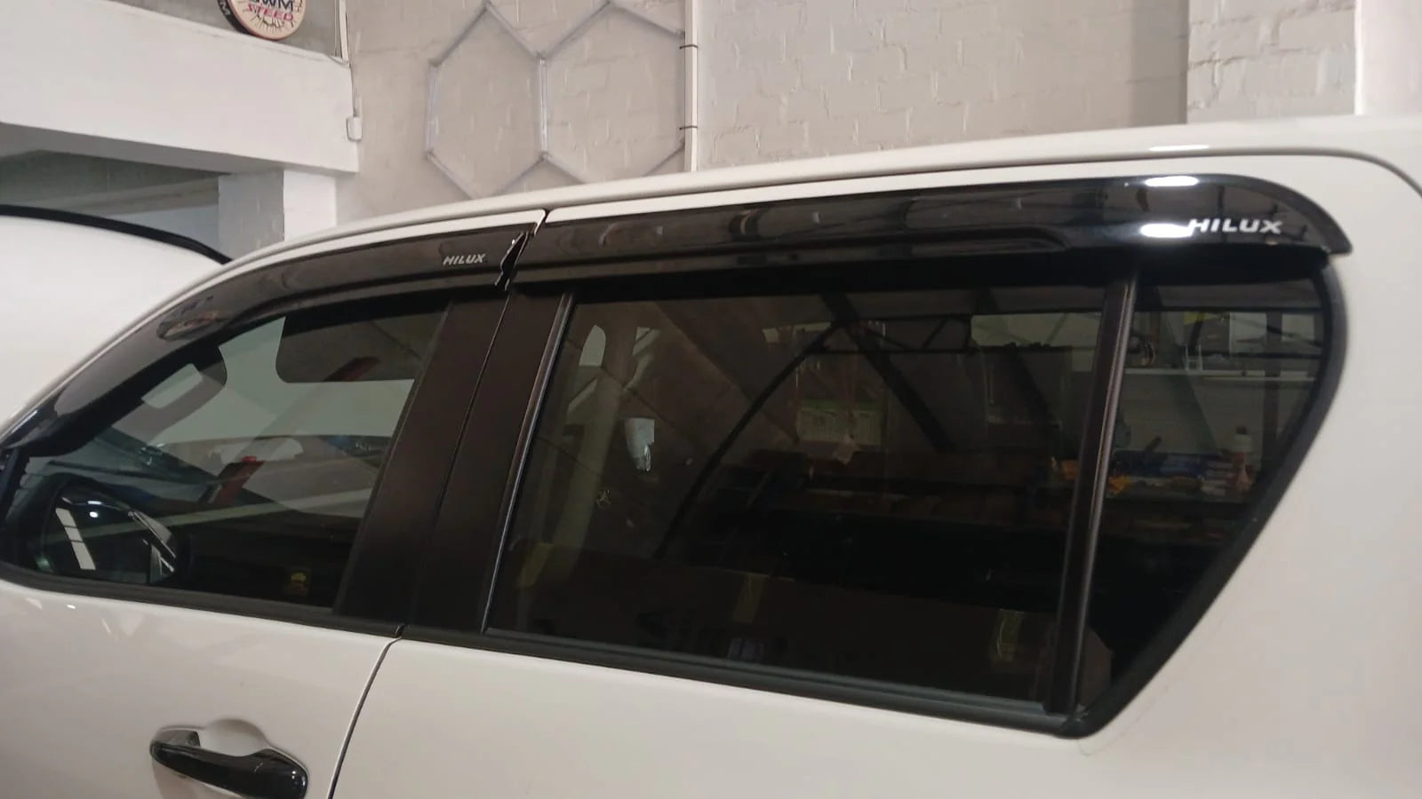 Toyota Hilux GD6 Weather Guards (2016–2025) – Slim & Moulded Wind Deflectors (All Cab Types)