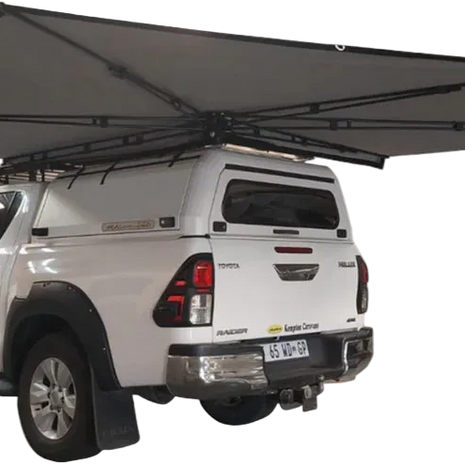 ABTQ 270° Free Standing Awning – 2.2m | 304 Stainless Frame (18–19kg)