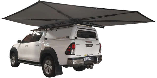 ABTQ 270° Free Standing Awning – 2.2m | 304 Stainless Frame (18–19kg)