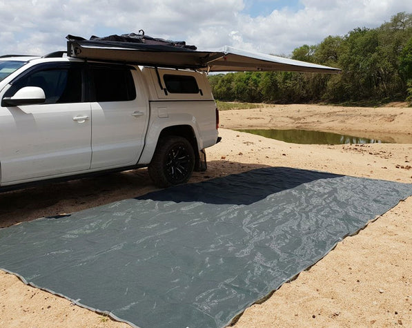 CGear Multimat L-Shape Small | Sand-Free Camping Ground Mat (5.0m x 3.5m)