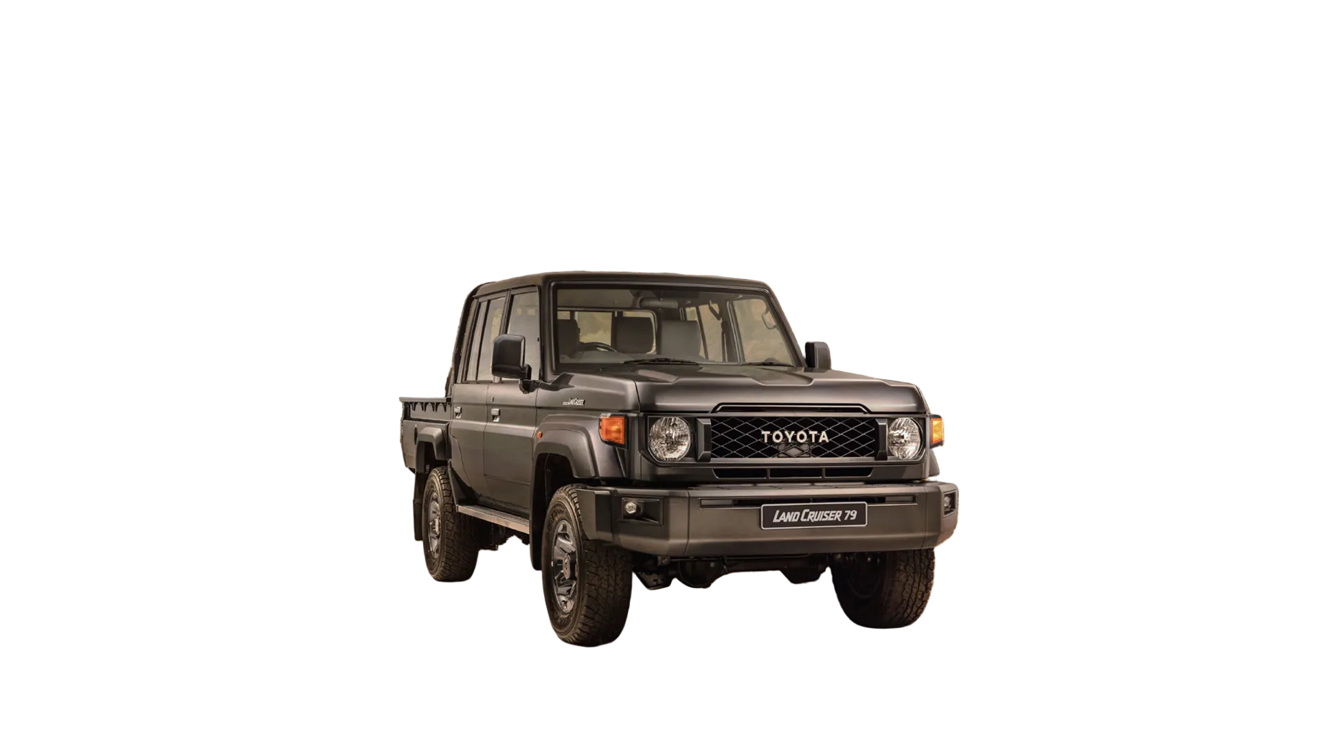 Toyota Land Cruiser 79 / 70 Series Rubber Floor Mats (2007–Current) – Heavy Duty Moulded