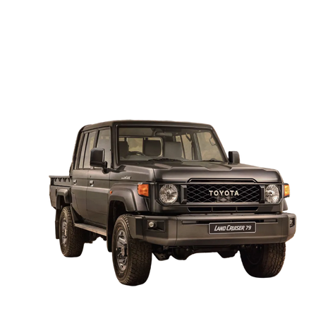 Toyota Land Cruiser 79 / 70 Series Rubber Floor Mats (2007–Current) – Heavy Duty Moulded
