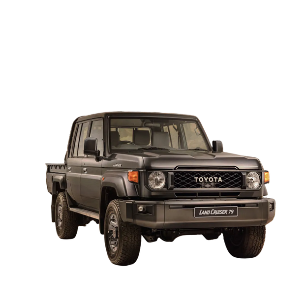 Toyota Land Cruiser 79 / 70 Series Rubber Floor Mats (2007–Current) – Heavy Duty Moulded