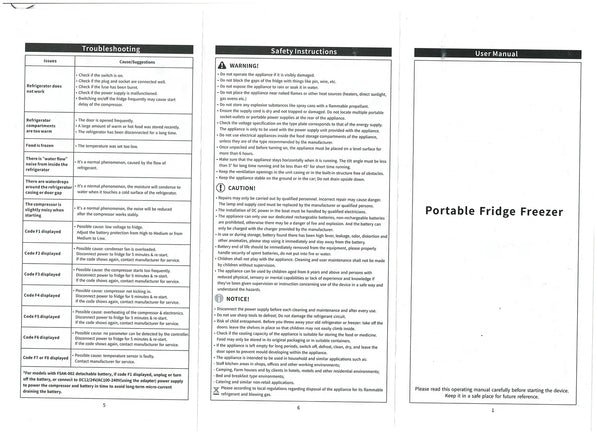 D.A.G 55L Dual Zone Double Door Fridge Freezer – 12/24V & 220V | Bluetooth App (4x4WA‑FR55DDKAL)