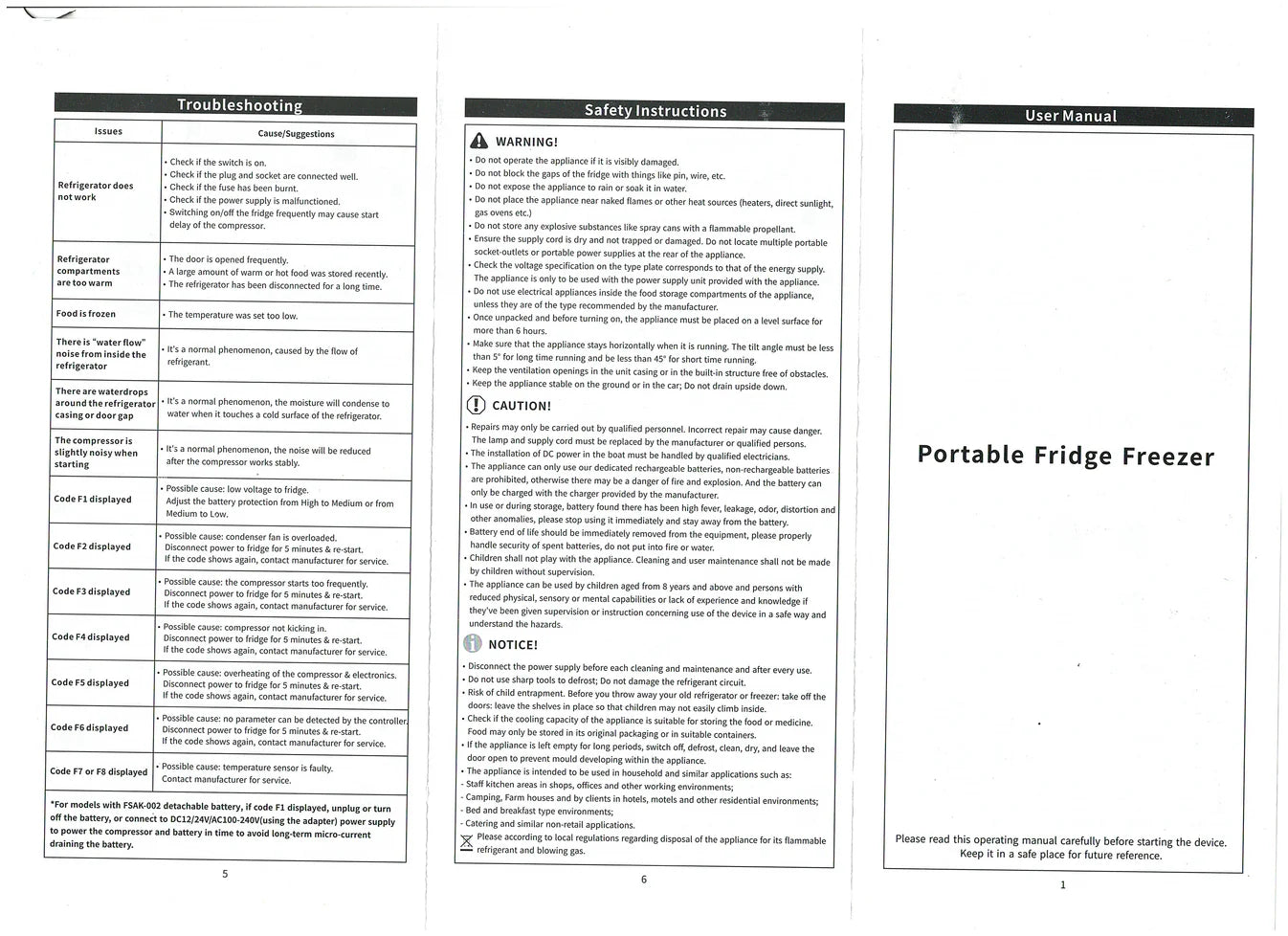 D.A.G 55L Dual Zone Double Door Fridge Freezer – 12/24V & 220V | Bluetooth App (4x4WA‑FR55DDKAL)