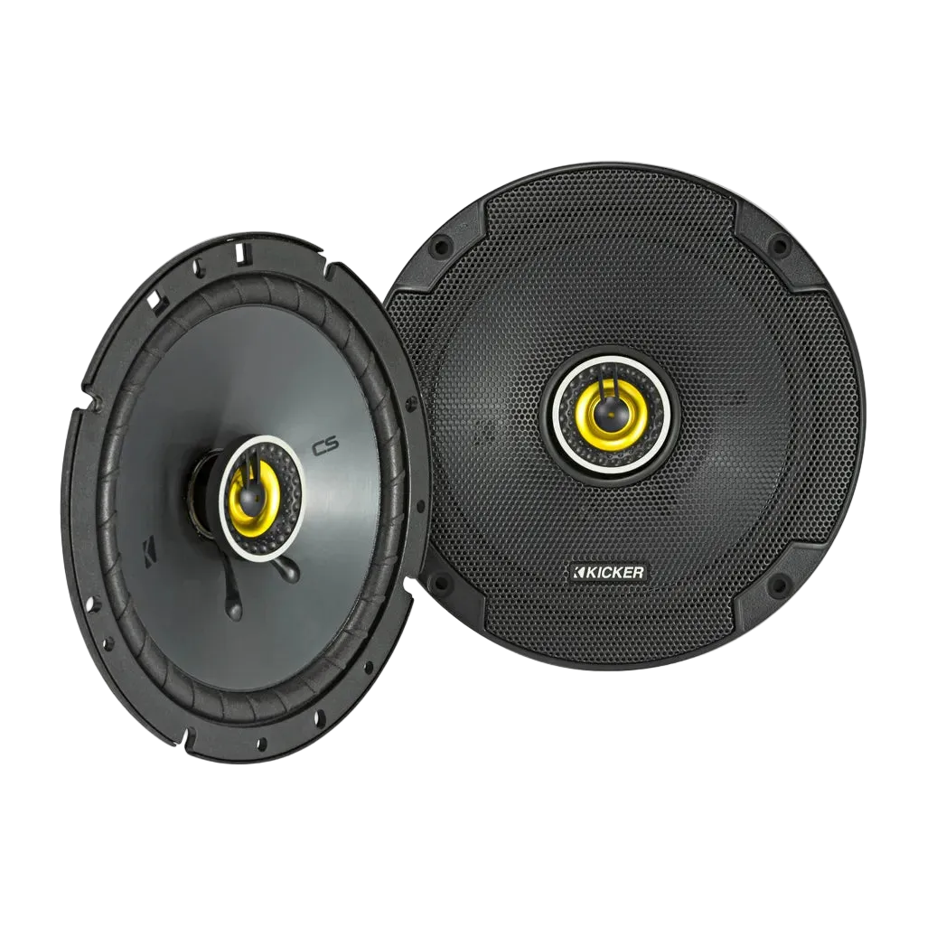 Kicker 46CSC674 6.75” CS Series 2-Way Coaxial Speakers (Pair)