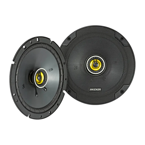Kicker 46CSC674 6.75” CS Series 2-Way Coaxial Speakers (Pair)