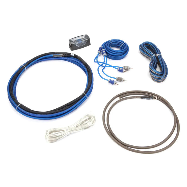 Kicker 46CK8 8AWG Amplifier Wiring Kit – 60A Fuse (Complete Amp Kit)