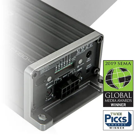 Kicker 47KEY2004 4-Channel Smart Amplifier with DSP & Auto Tuning (KEY Series)