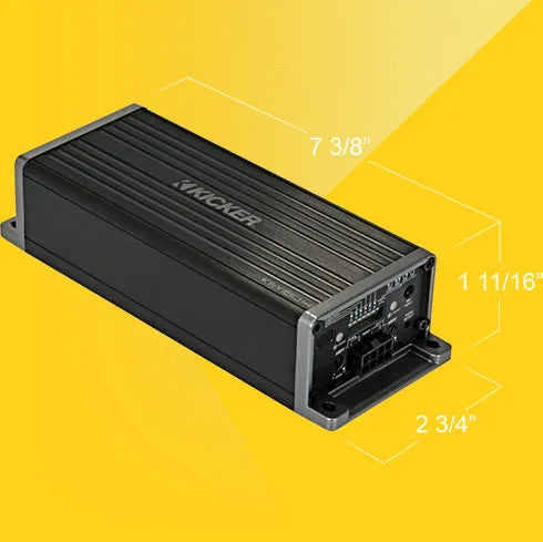 Kicker 47KEY2004 4-Channel Smart Amplifier with DSP & Auto Tuning (KEY Series)