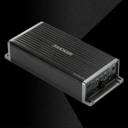 Kicker 47KEY5001 Mono Smart Amplifier with DSP (500W Subwoofer Amp)