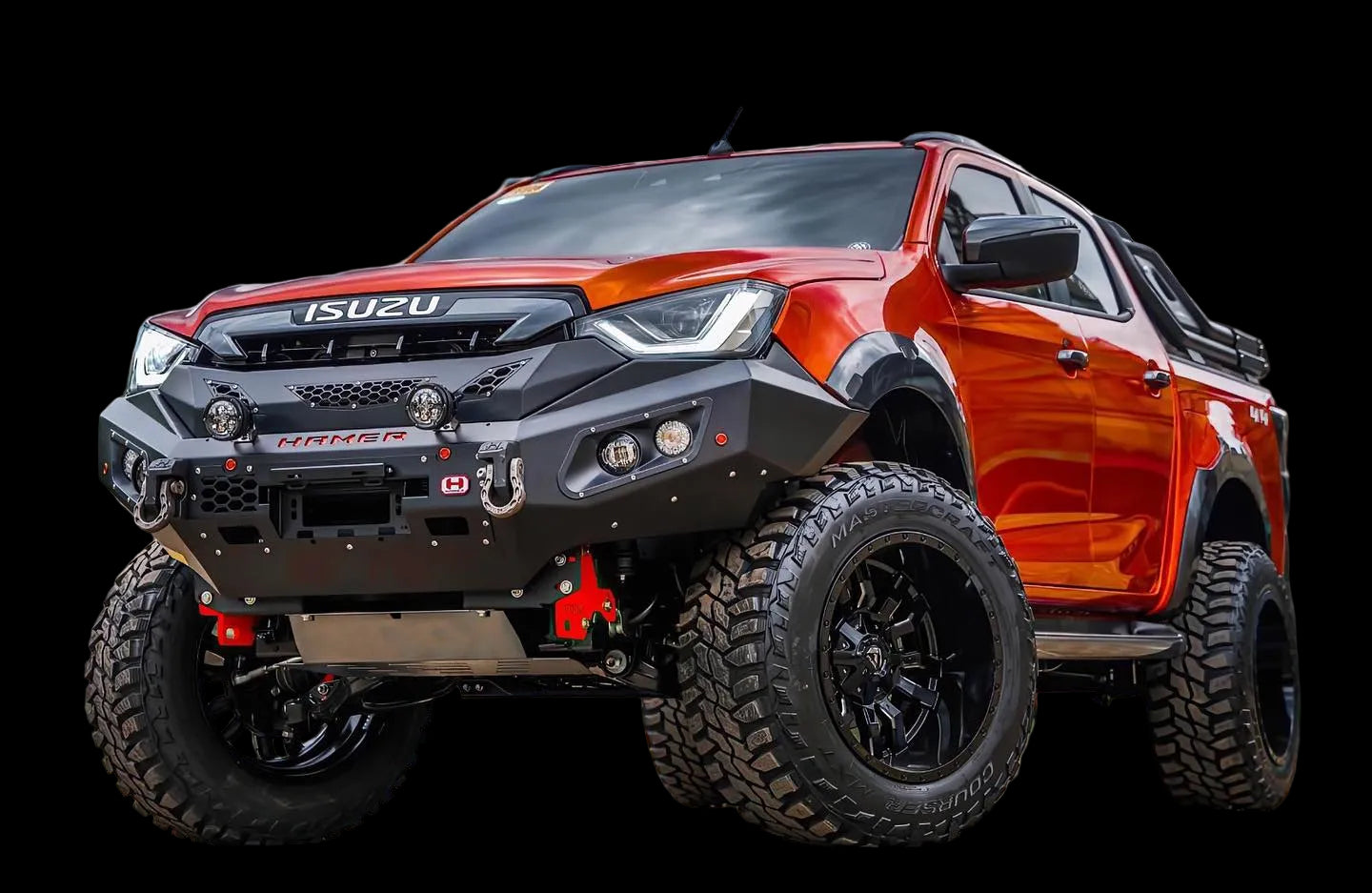 Hamer King Series Bull Bars – Premium 4x4 Protection (Isuzu MU-X, D-Max)