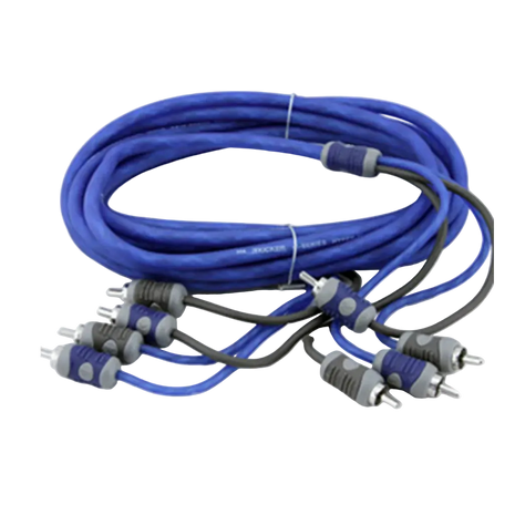 Kicker 46KI44 4-Channel RCA Interconnect Cable – 4m (13ft)
