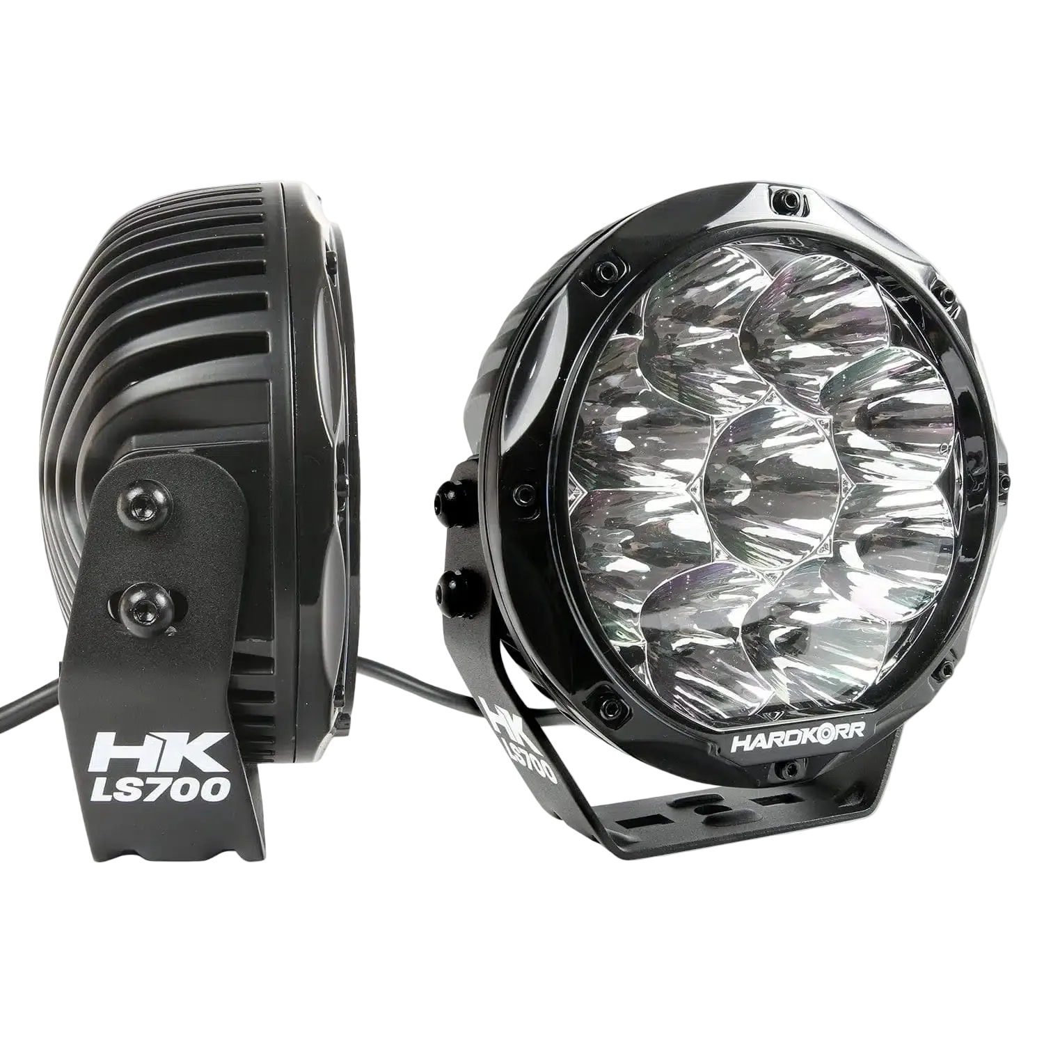 Hardkorr Lifestyle LED Driving Lights – 7” & 8.5” Budget 4x4 Spotlights (Pair)