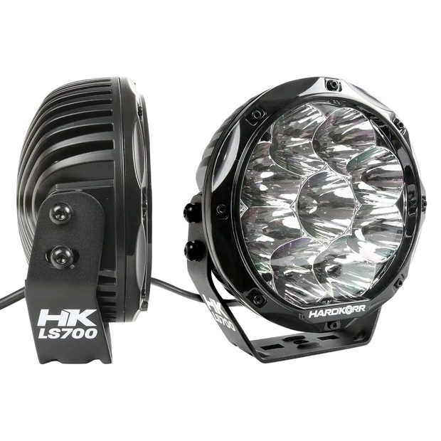 Hardkorr Lifestyle LED Driving Lights – 7” & 8.5” Budget 4x4 Spotlights (Pair)
