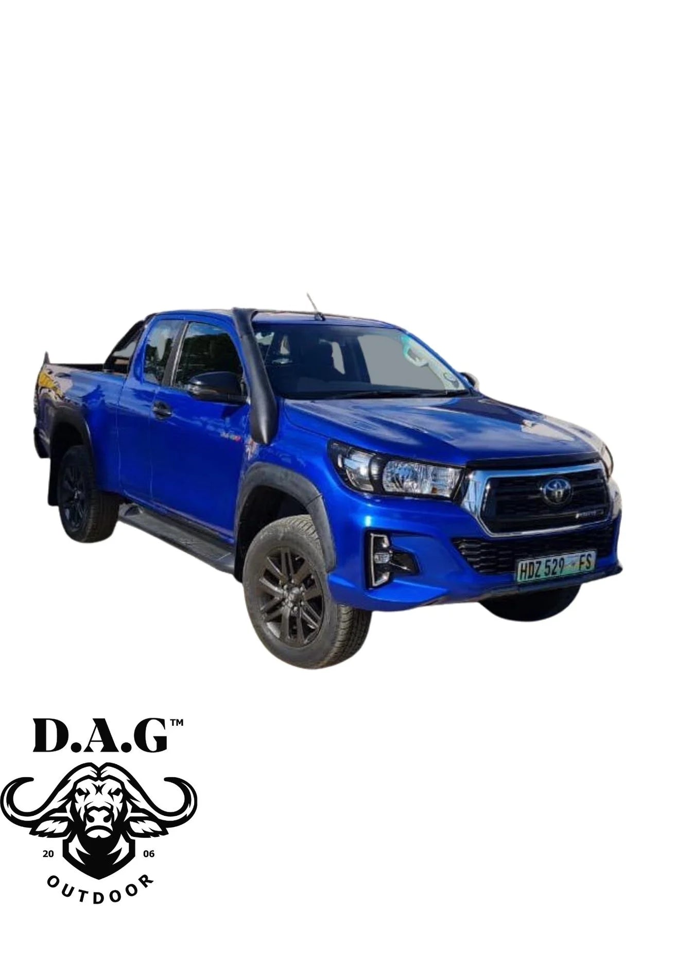 Toyota Hilux Revo Slimline Snorkel (2016+) – Wide Body GD6 2.4 & 2.8 Air Intake Upgrade