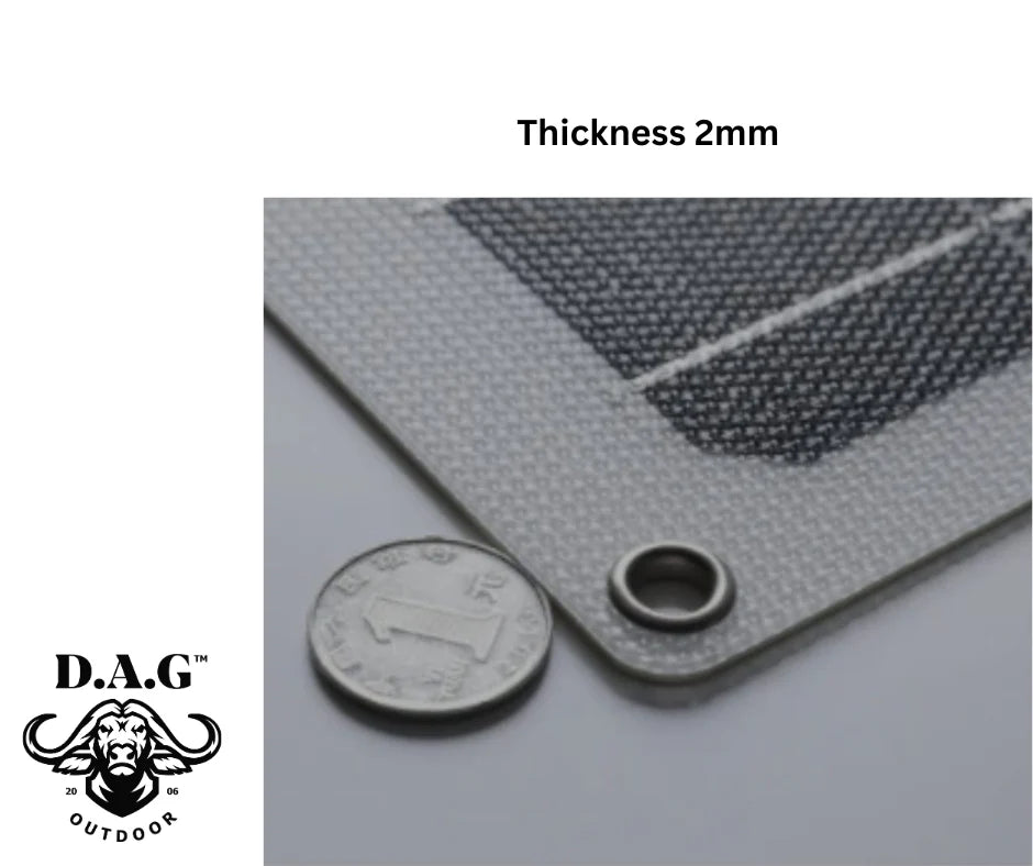 100W 18V Flexible Monocrystalline Solar Panel – Ultra Thin | MC4 Connectors (4x4WA‑SO100WFLEX)