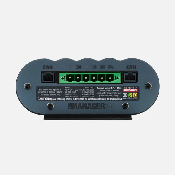 REDARC Manager30 Battery Management System with RedVision Display | Complete 12V Power System