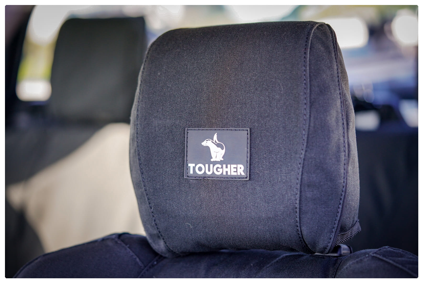 Ford Ranger Tougher Canvas Seat Covers – Single & Double Cab (T6, T7 & Next Gen) with Centre Console Cover