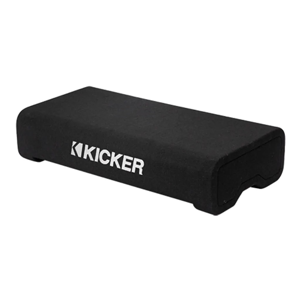 Kicker 48TRTP82 8” Down-Firing Loaded Subwoofer Enclosure (2-Ohm Bass System)