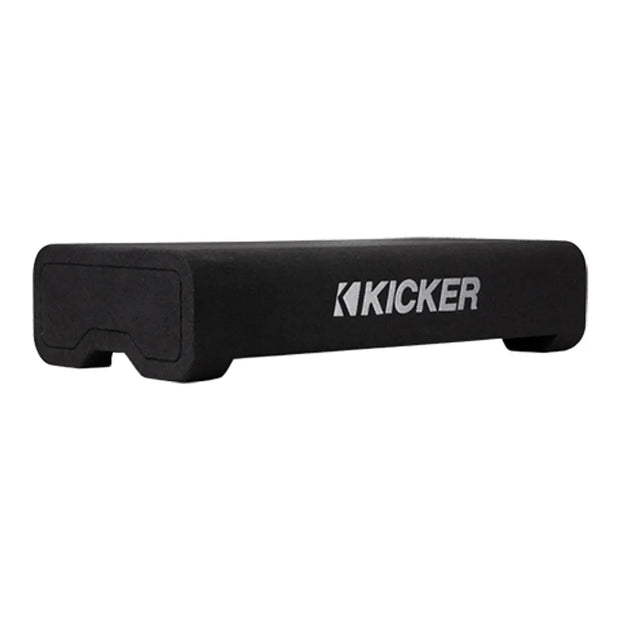 Kicker 48TRTP82 8” Down-Firing Loaded Subwoofer Enclosure (2-Ohm Bass System)