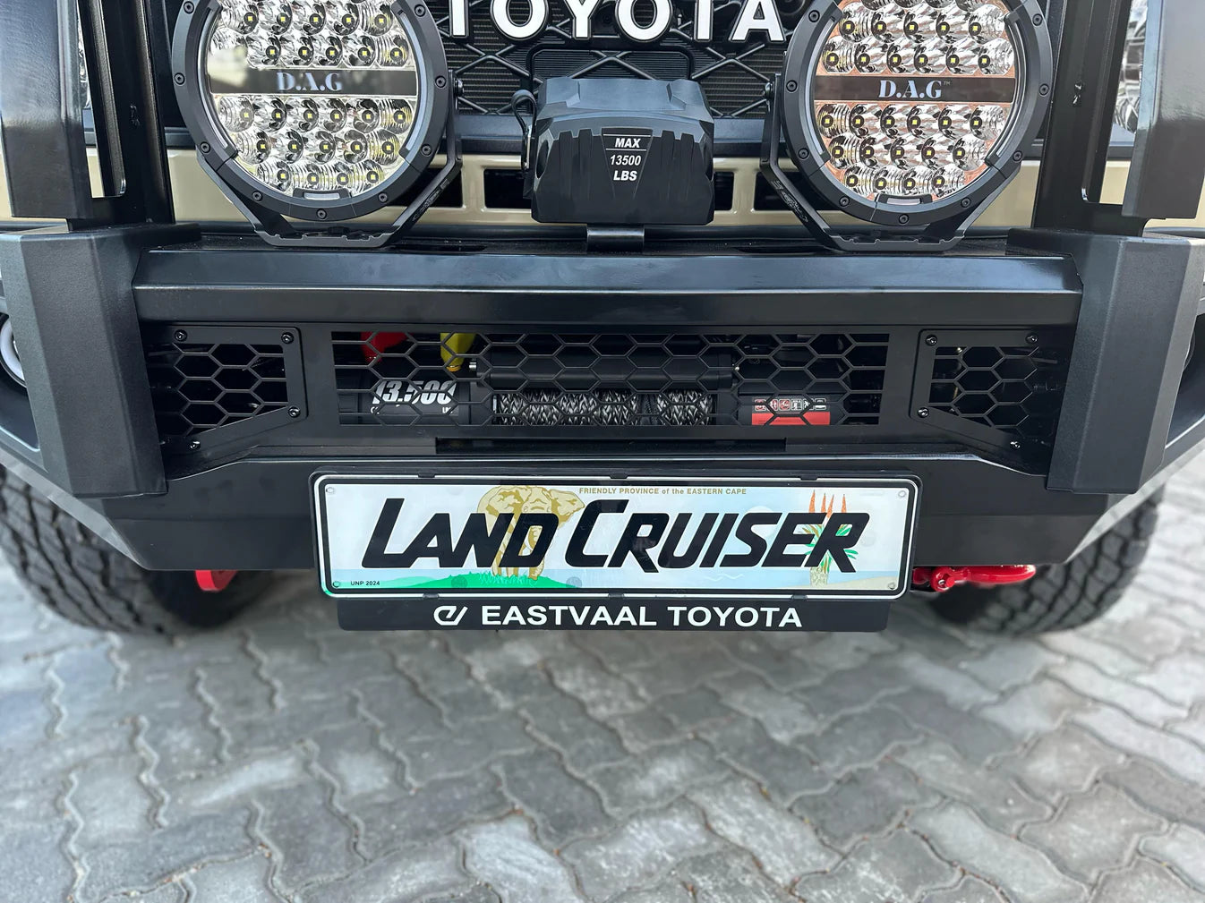 D.A.G Front Steel Bumper – Toyota Land Cruiser 79 Series – 2024+