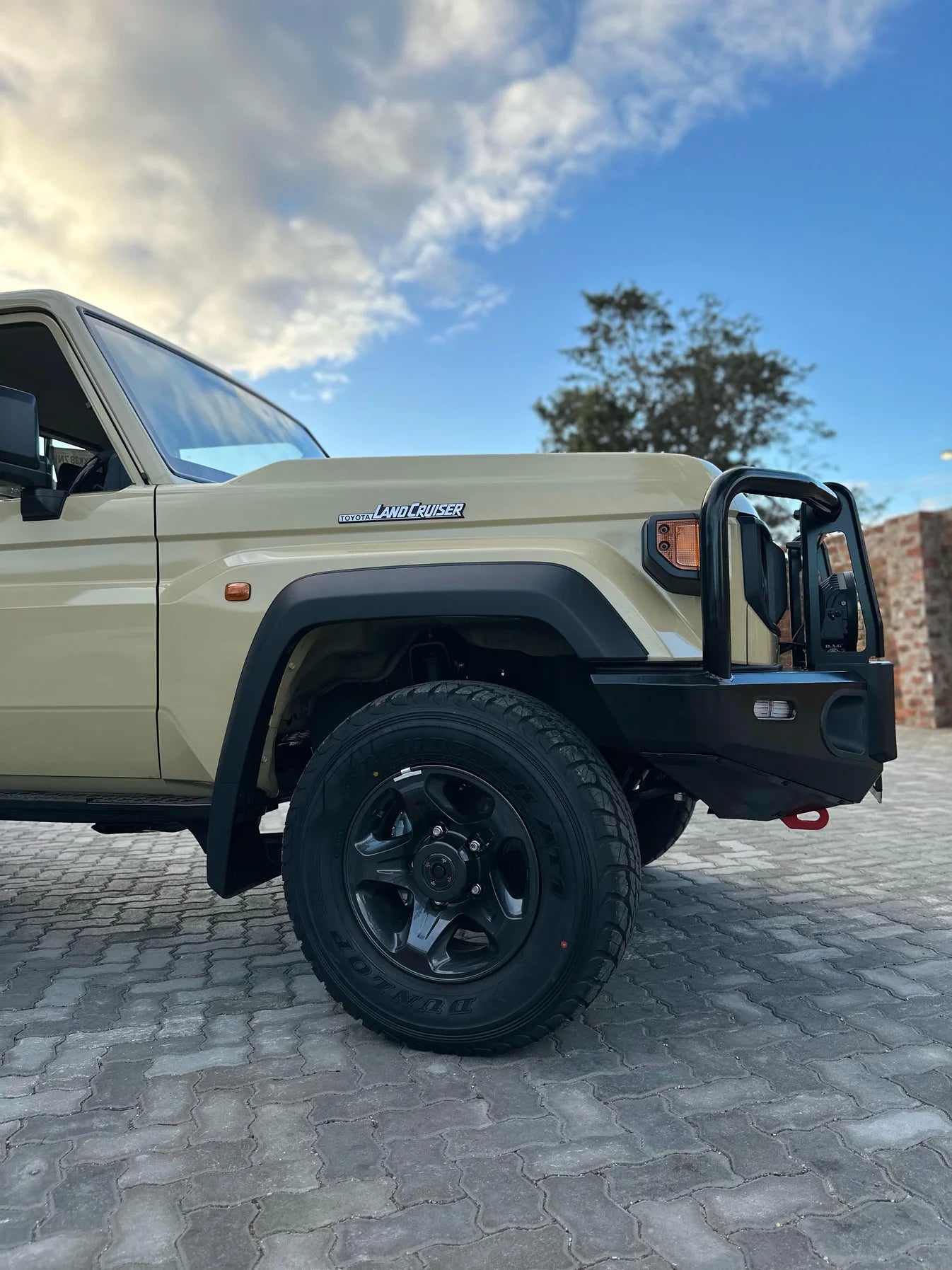 D.A.G Front Steel Bumper – Toyota Land Cruiser 79 Series – 2024+