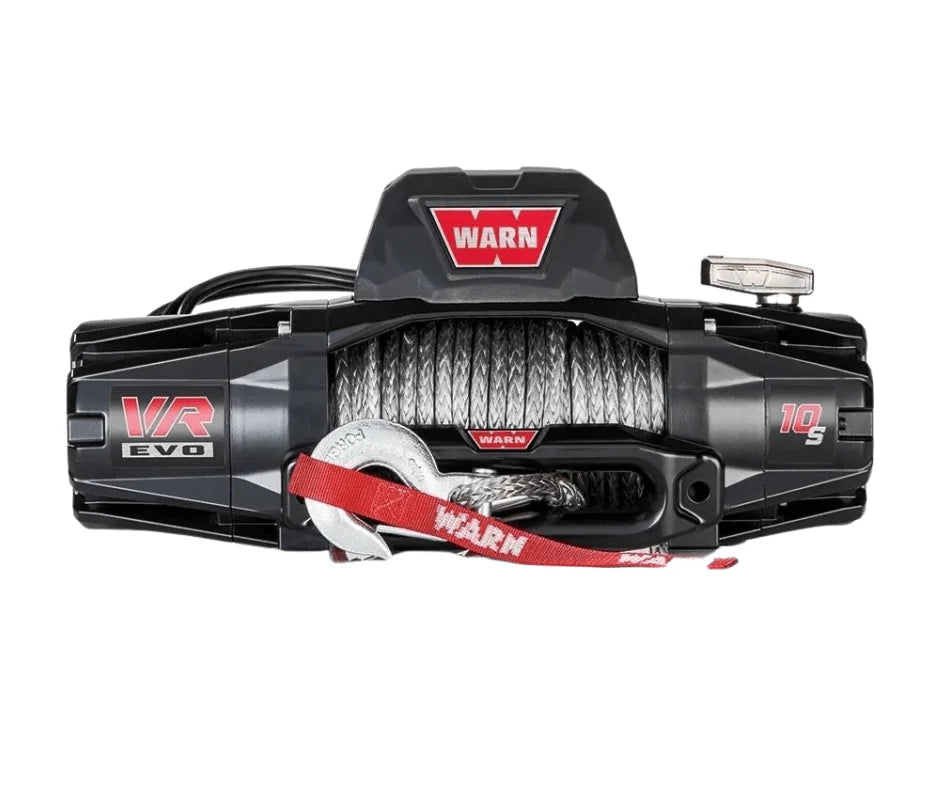 WARN VR EVO 10-S 10,000lb Synthetic Rope Winch | High-Performance Recovery System