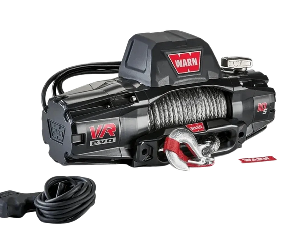 WARN VR EVO 10-S 10,000lb Synthetic Rope Winch | High-Performance Recovery System
