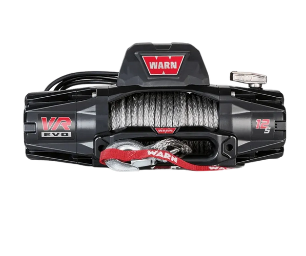 WARN VR EVO 12-S 12,000lb Synthetic Rope Winch | Heavy-Duty Recovery System