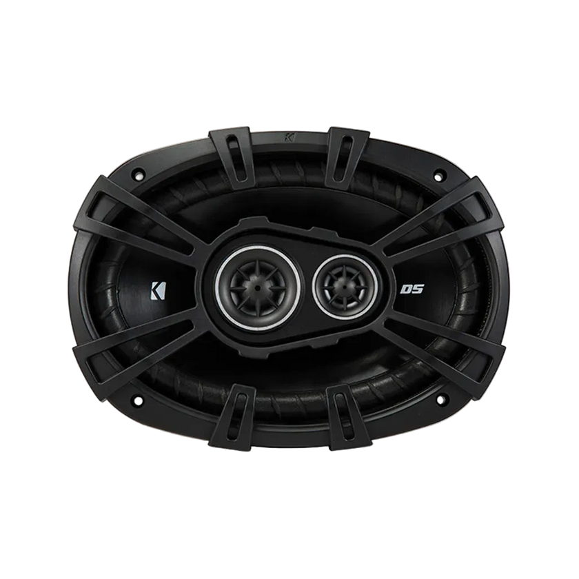 Kicker 43DSC69304 6x9” DS 3-Way Coaxial Car Speakers (Pair) – 4 Ohm