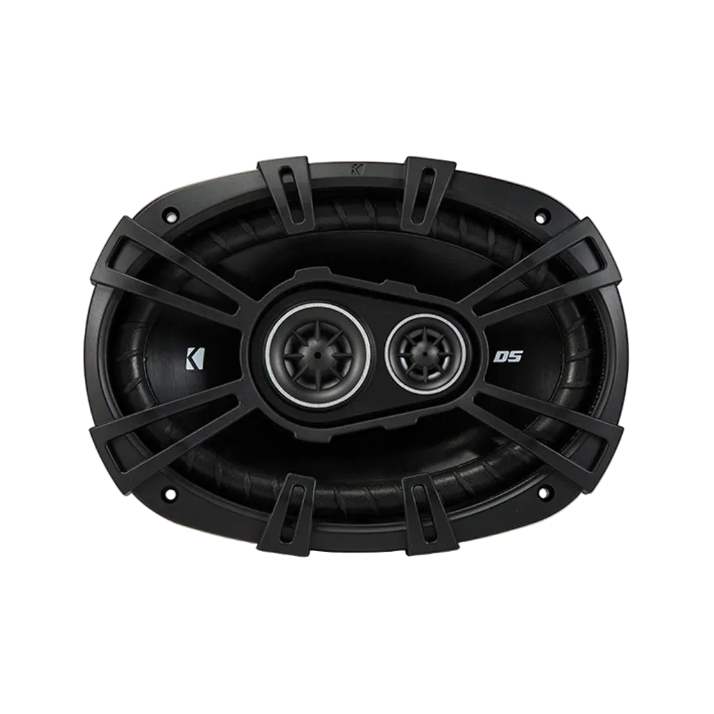 Kicker 43DSC69304 6x9” DS 3-Way Coaxial Car Speakers (Pair) – 4 Ohm