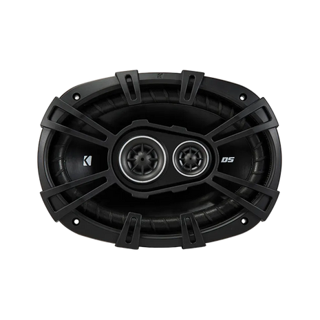 Kicker 43DSC69304 6x9” DS 3-Way Coaxial Car Speakers (Pair) – 4 Ohm