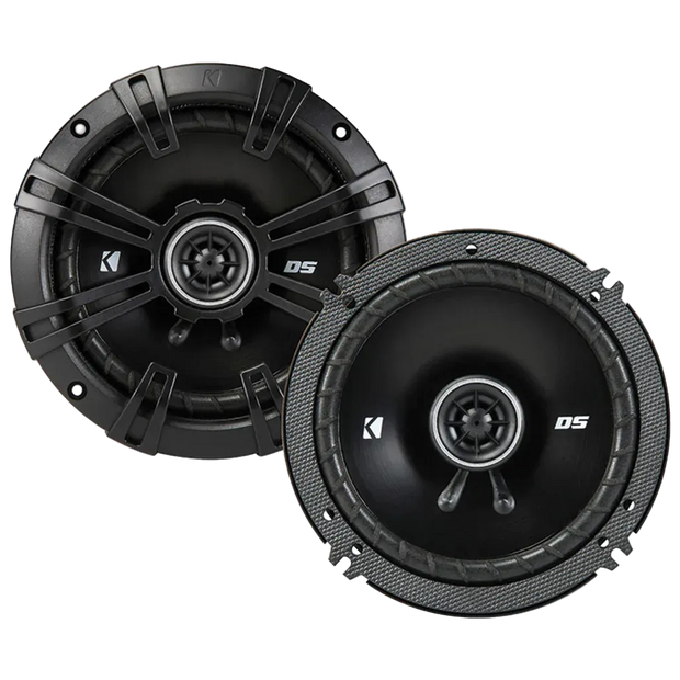 Kicker 43DSC504 5.25” DS Coaxial Car Speakers (Pair) – 4 Ohm