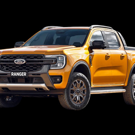 Next Gen Ford Ranger Rubber Floor Mats (2023+) – Heavy Duty Full Set